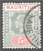 Mauritius Scott 184 Used